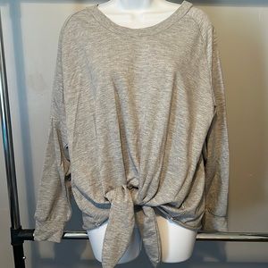 JW Style Front Tie Crewneck XL